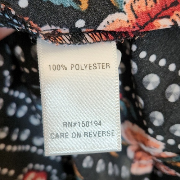 Floral Short-Sleeve Cover-Up - Picture 5 of 5